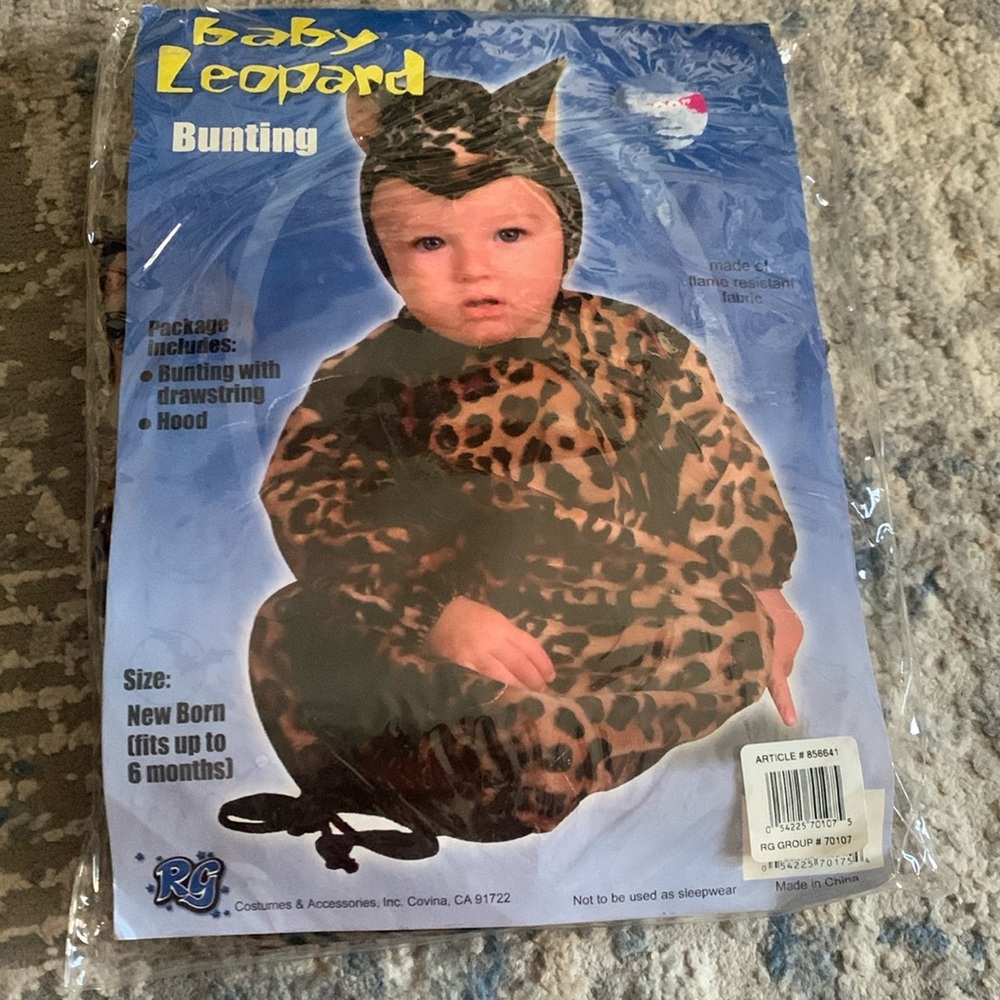 Baby Leopard Costume